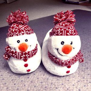 Aeropostale Prince & Fox Snowman Slipper